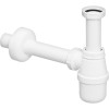 Сифон для раковини VIEGA 1 1/2″х1 1/2″ пластик білий бутил. б/г 119270