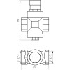 Редуктор ITAP  3/4″ 360