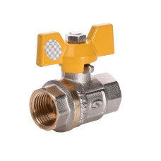 Кран кульовий прямий SOLOMON  1/2″ ВВ ЖБ PN40 B1007