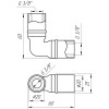 Кутник проміжний прес APE ITALY AP 151  20х20