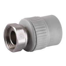 Муфта з накидною гайкою Vsplast PPR ф25х3/4″ **  2018