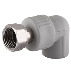 Кутник з накидною гайкою Vsplast PPR ф20х1/2″ **  2019