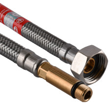 Шланг для змішувача TUCAI М10х1/2″ довгий штуцер 0,5м TAQ GRIF 200191