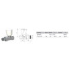 Кран для радіатора прямий ARCO   1/2″ вентильний 503265