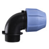 Коліно ПНД Vsplast 32*1 1/4 ''  ЗР 4003