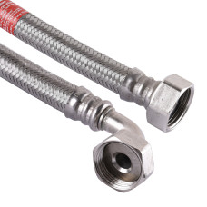 Шланг водяний посилений кутовий TUCAI 3/4″x3/4″ ВВ 0,6м TAQ SUPER CODO HG-3434-600 (201181)