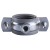 Хомут в зборi CR    3/4″ (25-30мм) з гвинтом-шурупом 8*80 та дюбелем в уп., сірий