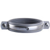Хомут в зборi CR 2 1/2″ (70-80мм) з гвинтом-шурупом 8*100 та дюбелем в уп., сірий