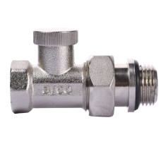Кран радіаторний прямий  ARCO 1/2″ під ключ з ущільнювачем 507655