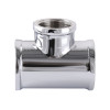 Трійник SOLOMON 1″х1/2″х1″ ВВВ хром 8202