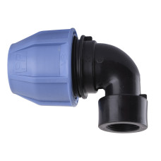 Коліно ПНД Vsplast 40*1 1/2 ''  ВР 4002