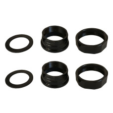 Комплект гайок  2″ - 1 1/4″ сталь  ( комплект 2 упаковки )