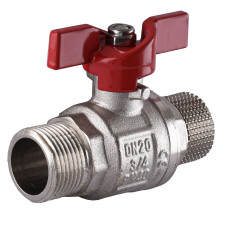 Кран кульовий прямий SELBA  3/4″ ЗЗ КБ SL1503