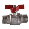 Кран кульовий прямий SELBA  3/4″ ЗЗ КБ SL1503