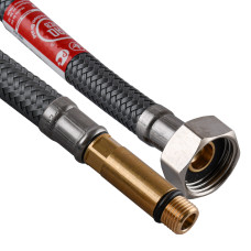 Шланг для змішувача TUCAI М10х1/2″ довгий штуцер 0,4м АНТИКОРОЗІЯ TAQ GRIF ACB 204466