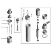 Насос свердловинний шнековий VOLKS pumpe  3QGD 1,5-90-0,55кВт 3 дюйми + кабель 15м