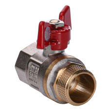 Кран кульовий прямий Q PROFESSIONAL    3/4″ ЗВ КБ PN40 QP152
