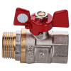 Кран кульовий прямий Q PROFESSIONAL    3/4″ ЗВ КБ PN40 QP152