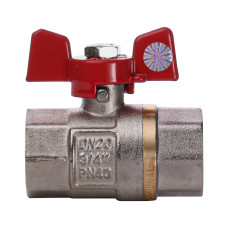 Кран кульовий прямий Q PROFESSIONAL    3/4″ ВВ КБ PN40 QP151
