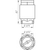 Клапан зворотного ходу води SELBA    3/4″ SL1541