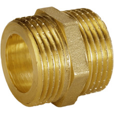 Ніпель латунний 3/4″ЗР х 3/4″ЗР штампований А0502А VA