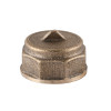Заглушка латунна 1/2″ВР штампована А1001А VA