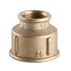 Муфта редукційна латунна 1″ВР х 1/2″ВР ливарна А0315А VA