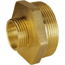 Ніпель редукційний латунний 1 1/4″ЗР х 3/4″ЗР штампований А0593А VA
