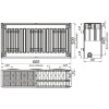 Радіатор сталевий панельний KALDE 33 бок 500x600