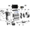 Насосна станція VOLKS pumpe  WZ370 0,37кВт бак 2л