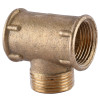 Трійник латунний 3/4″ВР х 3/4″ЗР х 3/4″ВР ливарний 663Б