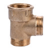Трійник латунний 3/4″ВР х 3/4″ЗР х 3/4″ЗР ливарний 209Б