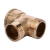 Трійник латунний 3/4″ВР х 3/4″ЗР х 3/4″ЗР ливарний 209Б