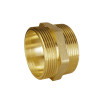 Ніпель латунний 1 1/2″ЗР х 1 1/2″ЗР ливарний 526-1Б