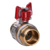 Кран кульовий прямий Q PROFESSIONAL  3/4″ ЗЗ КБ PN40 Q153
