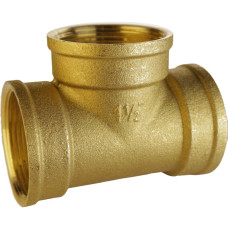 Трійник латунний 1 1/2″ВР х 1 1/2″ВР х 1 1/2″ВР ливарний A0207-1А VA