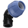 Коліно ПНД Vsplast 40*1 1/4 ''  ВР 4002
