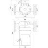 Насос циркуляційний фланцевий Optima OP50-180 245мм + кабель з вилкою