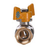 Кран кульовий прямий Q PROFESSIONAL 1/2″ ВВ ЖБ  PN40 QP151