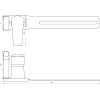 Змішувач для біде Globus Lux QUEENSLAND GLQU-0206