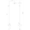Душова система DOMINO TORINO KIT-VAN-DS0034