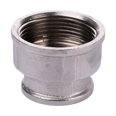 Муфта редукційна нікельована  1 1/4″ВР х  1″ВР штампована Ni 08761.4
