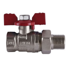Кран кульовий ARCO      1/2″ SENA 154103 прямий з американкою  (754103)