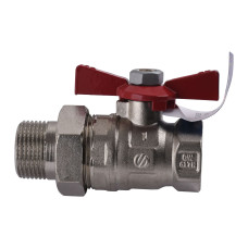Кран кульовий ARCO    1″ SENA 154105 прямий з американкою (754105)