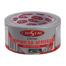 Стрічка алюмінієва армована CRISTAL 48мм х 20м