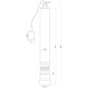 Насос колодязний OPTIMA OP 5,1 - 10 F  1,1  кВт ( з поплавком )
