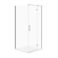Душова кабіна кутова квадратна JOTA  90x90x195 правосторння  прозоре скло PL