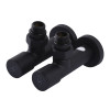Набір Кран вентильний кутовий з американкою SOLOMON LUX 1/2″  7777  (2шт.) BLACK   (1уп)