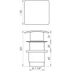 Донний клапан Globus Lux HG-043B (Click-clack)