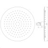 Душова лійка Globus Lux ST-0250-R-BB
